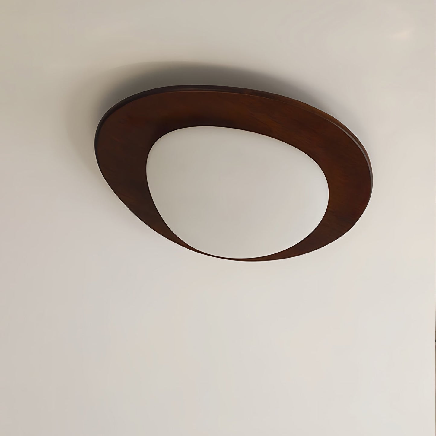 Sculptural Pebble LED Floor Lamp