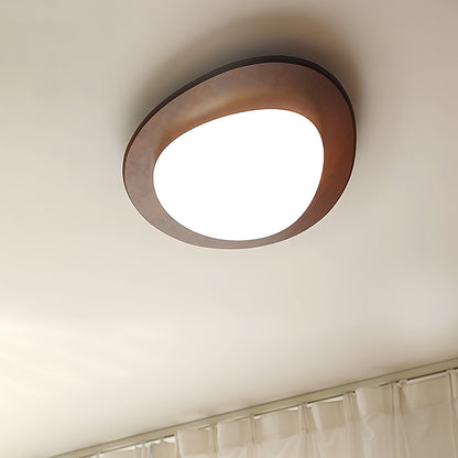 Sculptural Pebble LED Floor Lamp