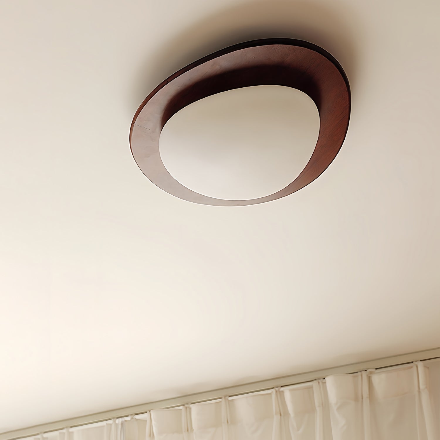 Sculptural Pebble LED Floor Lamp