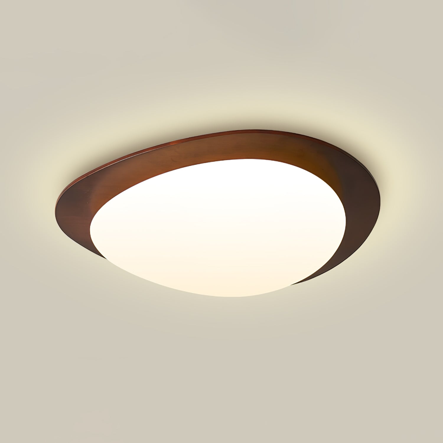 Sculptural Pebble LED Floor Lamp