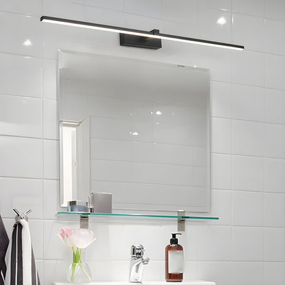 Slimline LED Picture and Mirror Wall Light / ∅ 31.5″ x H 3.1″ / Black & Warm Light / Single