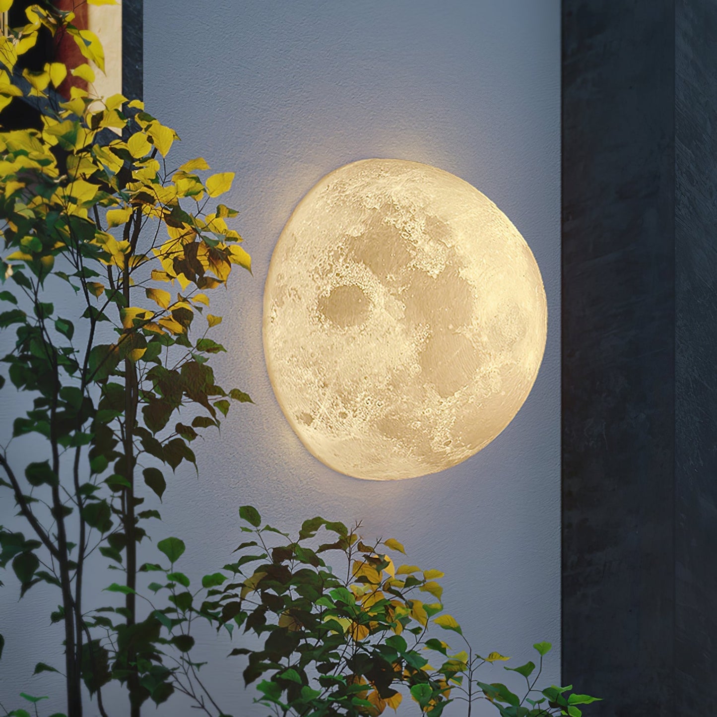 Textured Lunar LED Wall Light / ∅ 7.9″ x H 7.9″ / Model A / Set Of 2