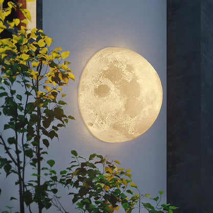 Textured Lunar LED Wall Light / ∅ 7.9″ x H 7.9″ / Model A / Set Of 2