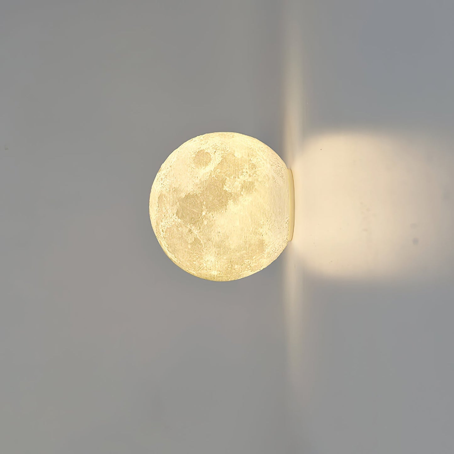 Textured Lunar LED Wall Light / ∅ 15.7″ x H 15.7″ / Model A / Single