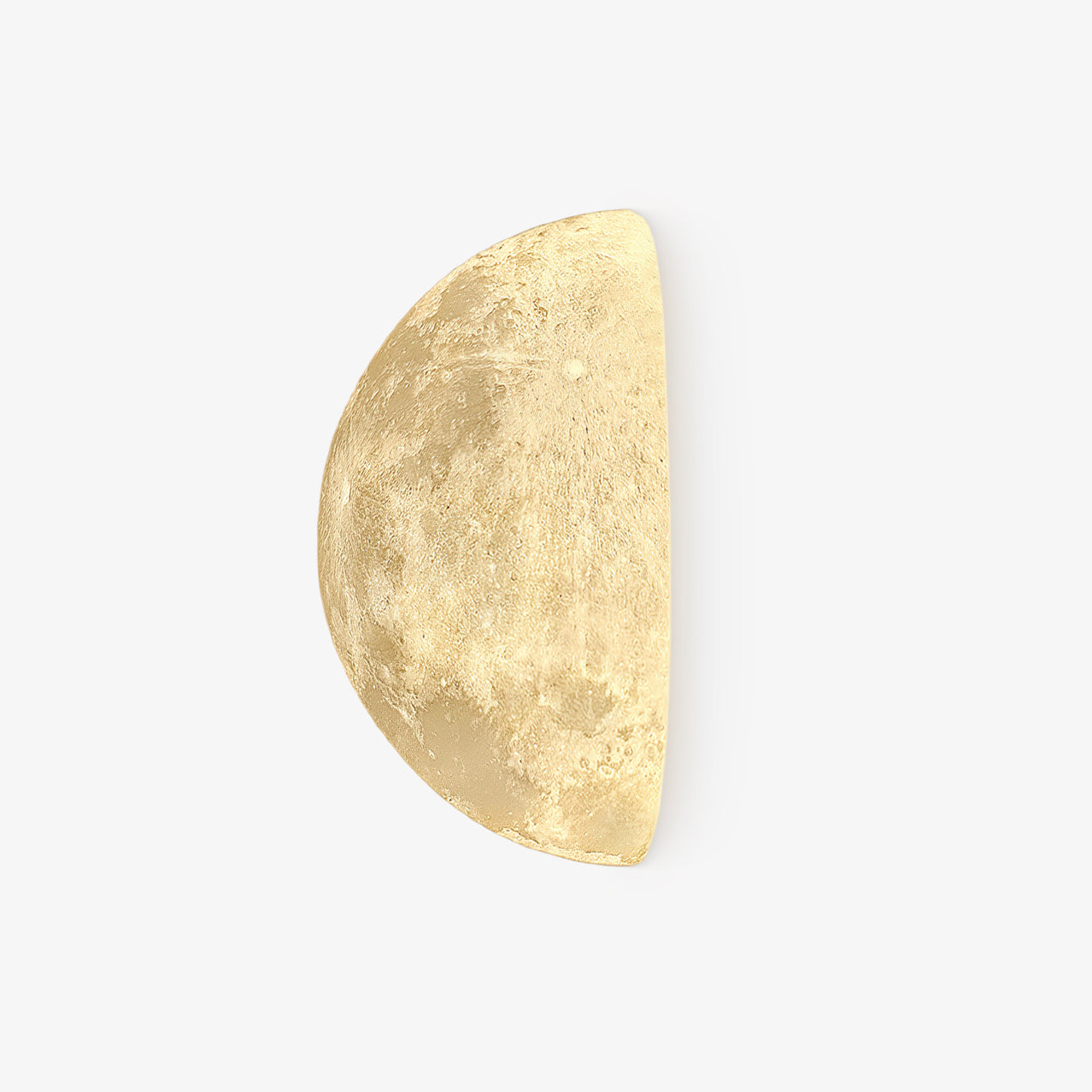 Textured Lunar LED Wall Light