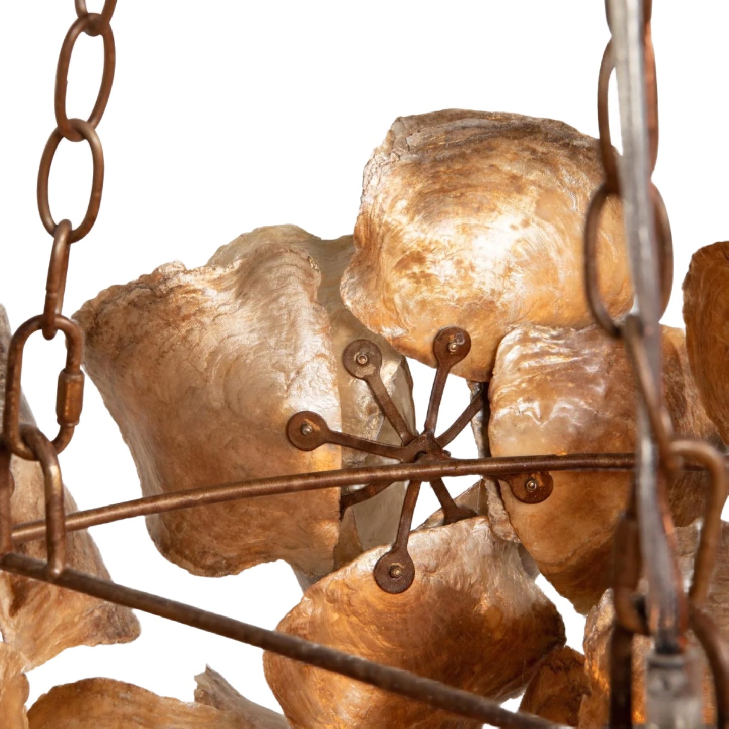 Venus Textured Statement Chandelier