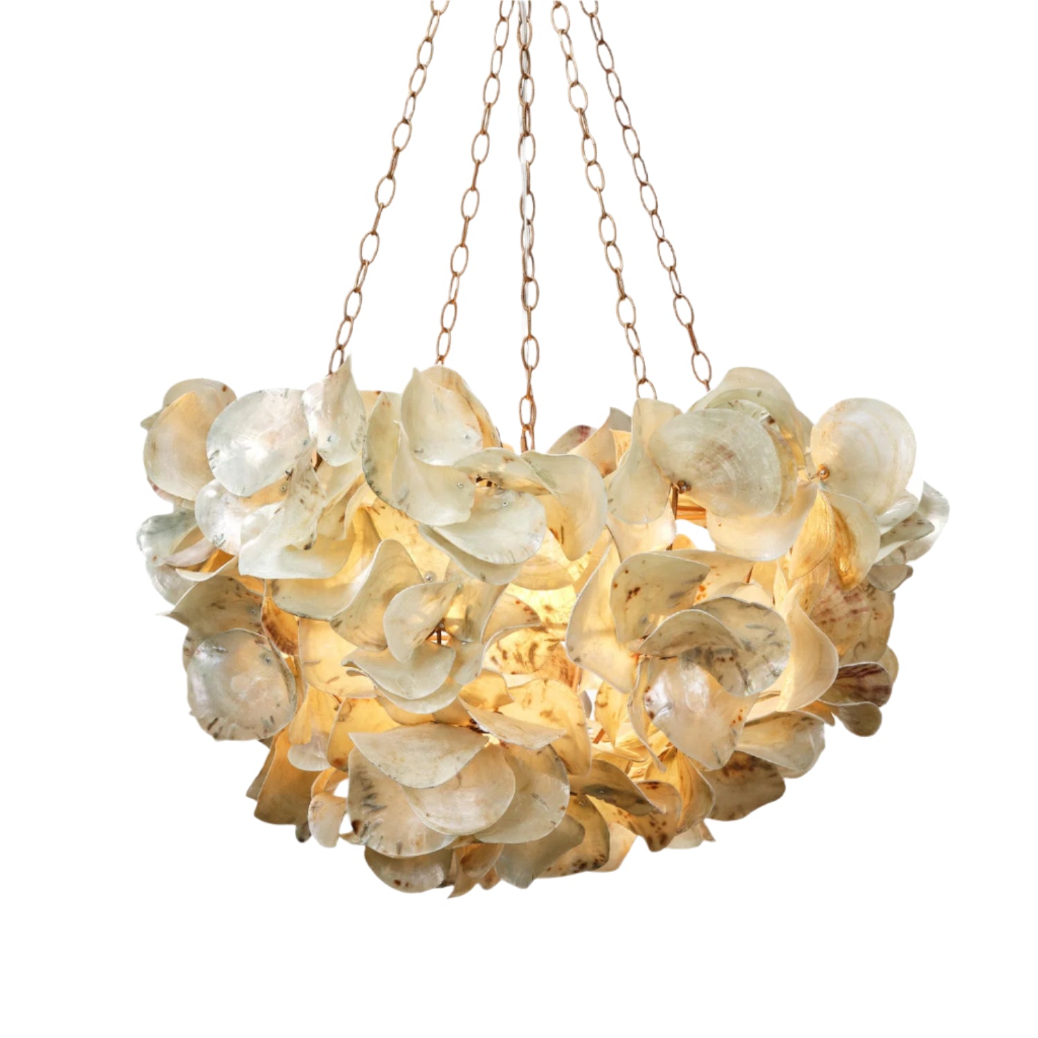 Venus Textured Statement Chandelier