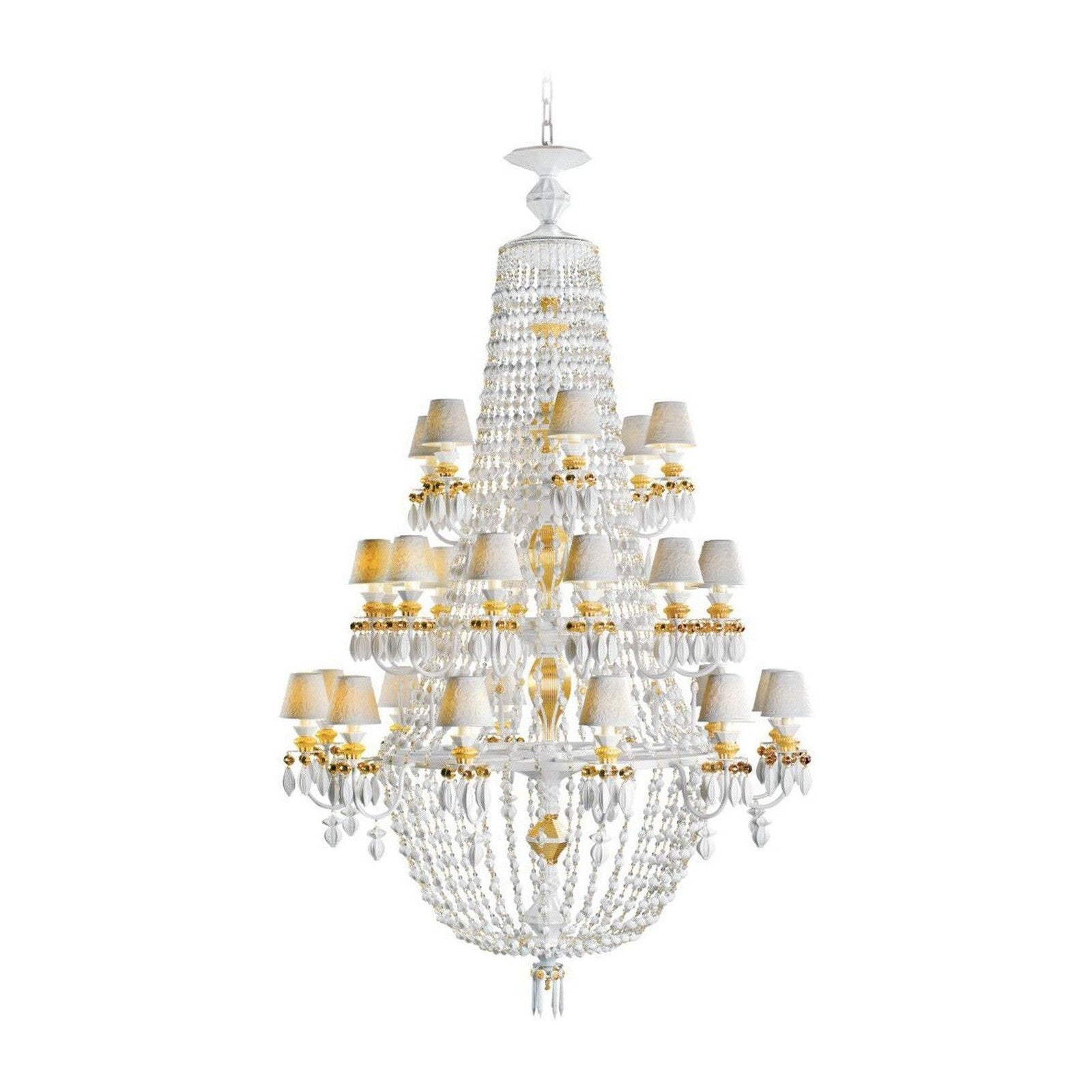 Winter Palace Thirty-Light Porcelain Chandelier / Default Title