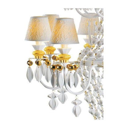 Winter Palace Thirty-Light Porcelain Chandelier