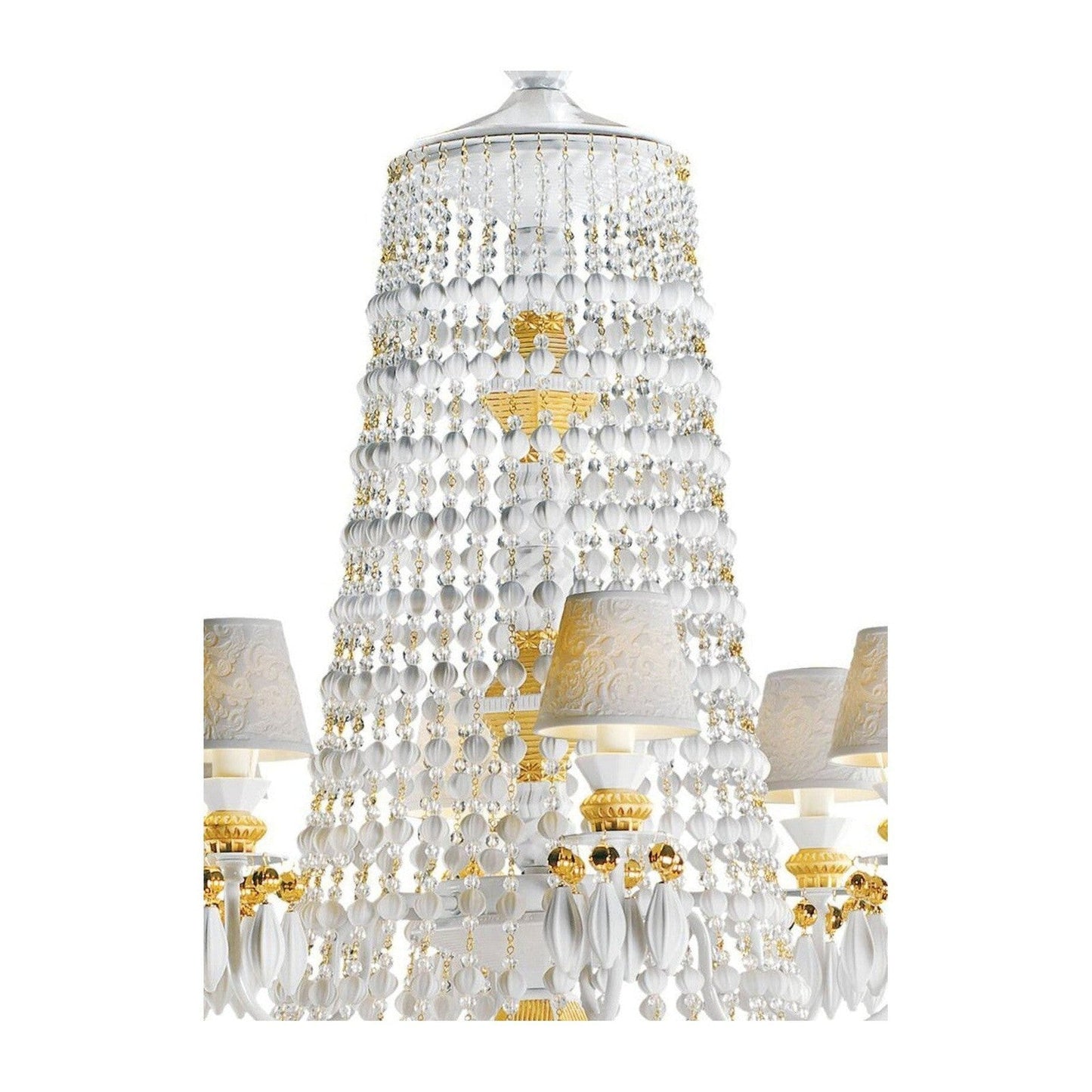 Winter Palace Thirty-Light Porcelain Chandelier