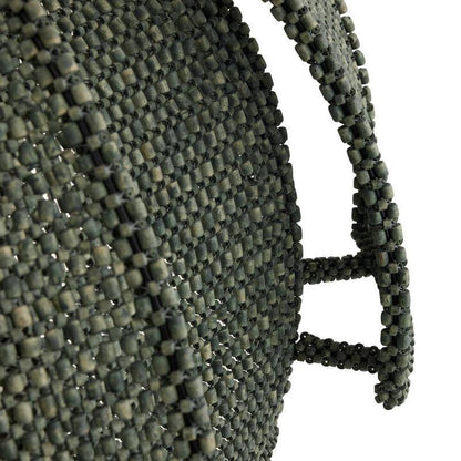 Woven Rattan Layered Pendant Light